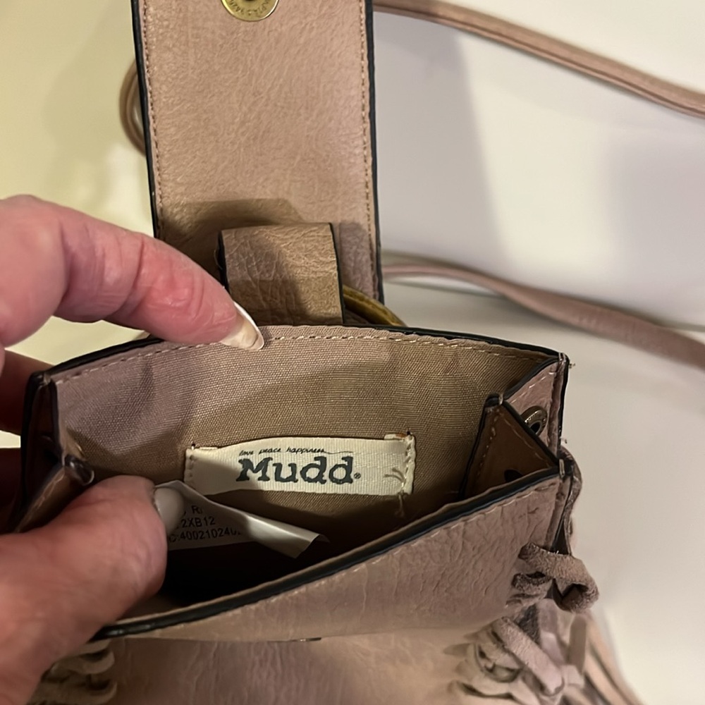 Mudd fringe Crossbody mini bag - Picture 6 of 11
